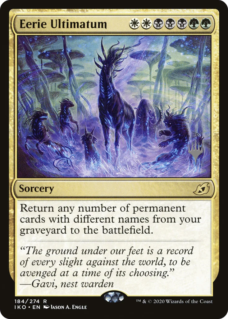 Eerie Ultimatum · Ikoria: Lair of Behemoths Promos