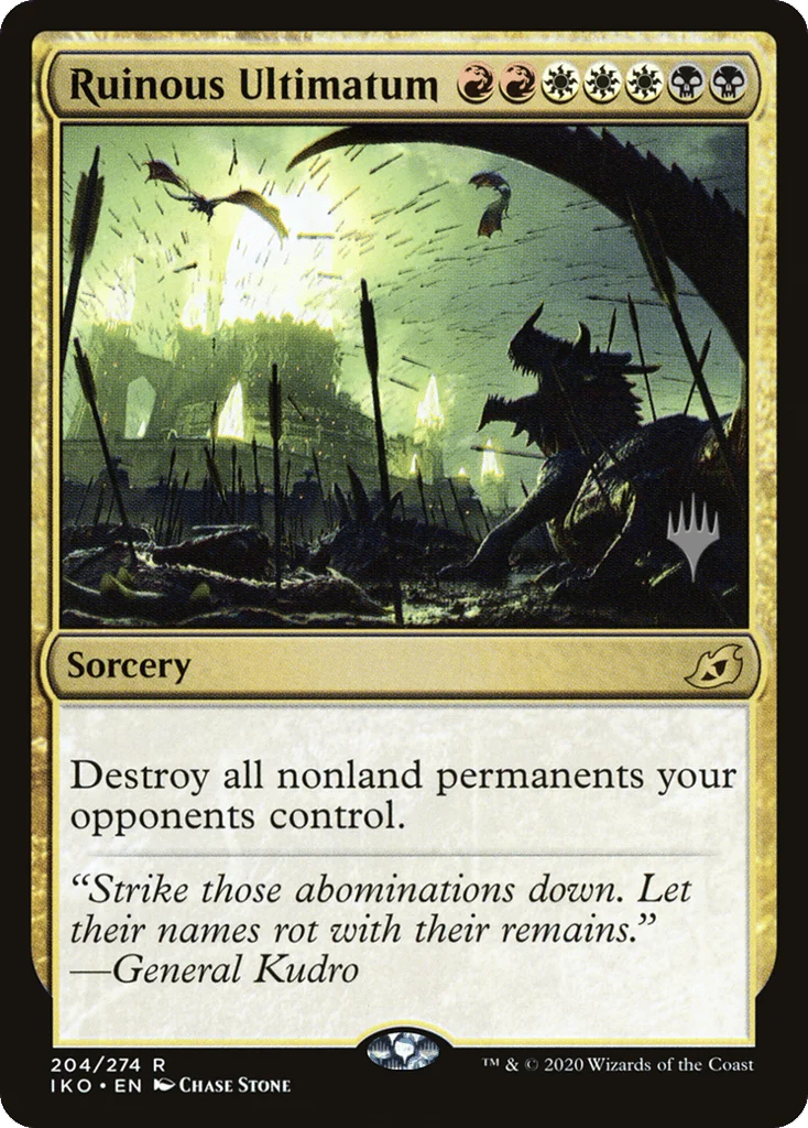 Ruinous Ultimatum · Ikoria: Lair of Behemoths Promos