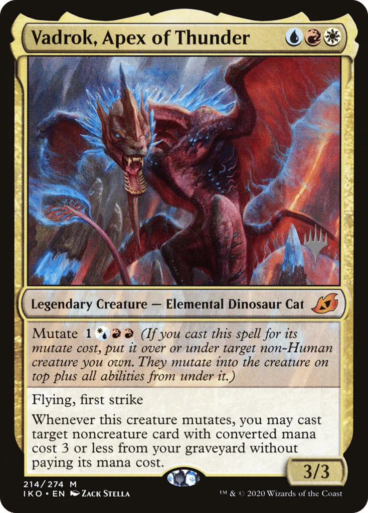 Vadrok, Apex of Thunder · Ikoria: Lair of Behemoths Promos