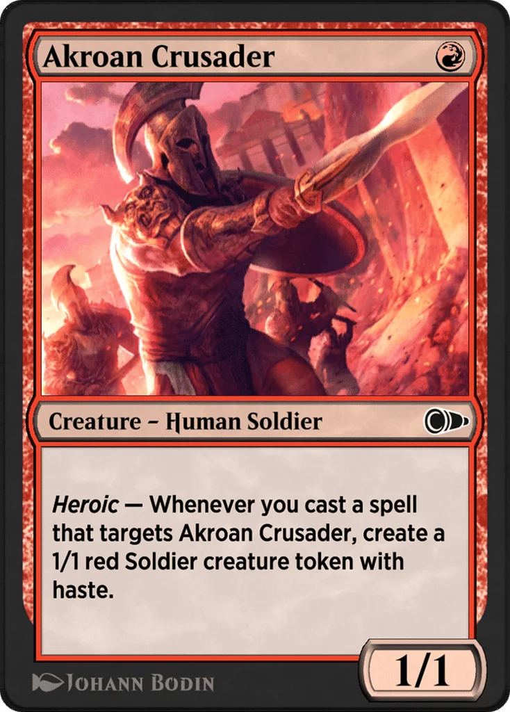 Akroan Crusader · Pioneer Masters