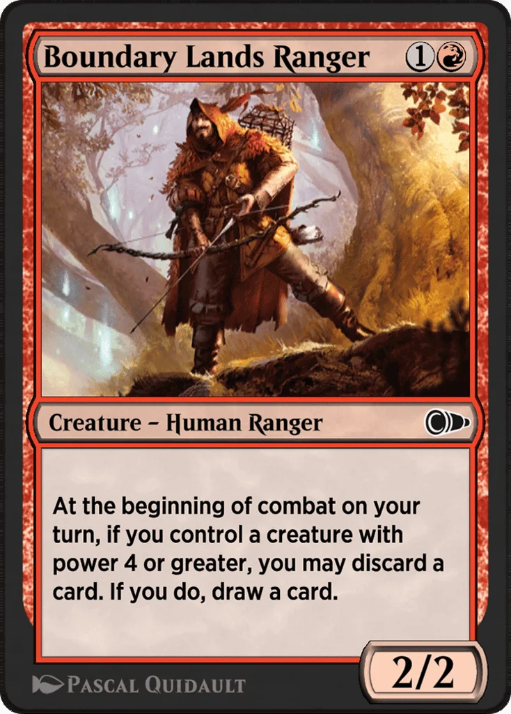 Boundary Lands Ranger · Pioneer Masters