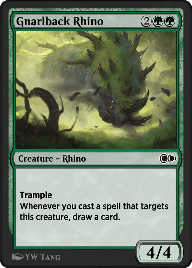 Gnarlback Rhino · Pioneer Masters