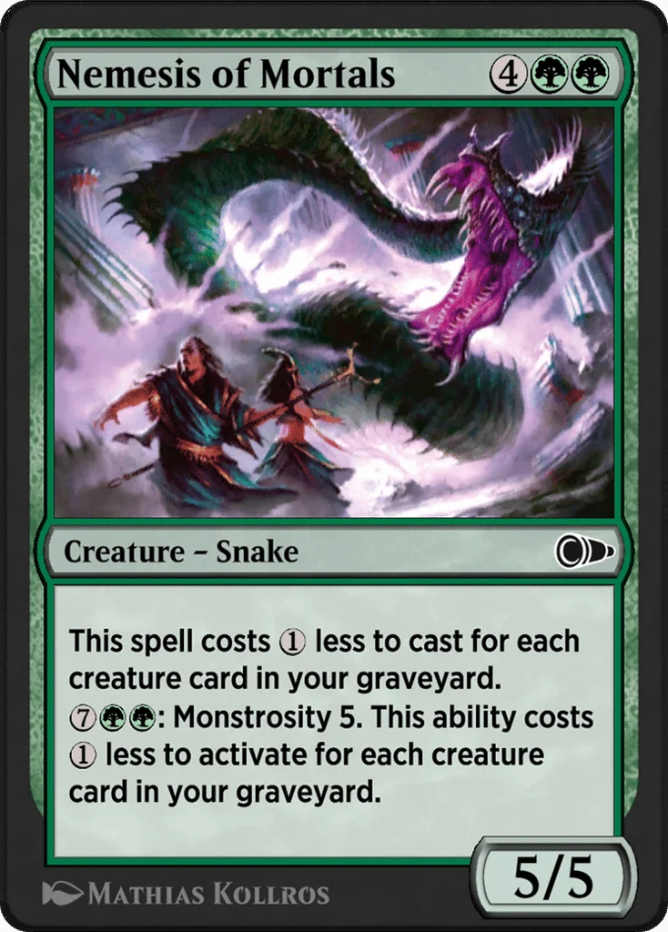 Nemesis of Mortals · Pioneer Masters