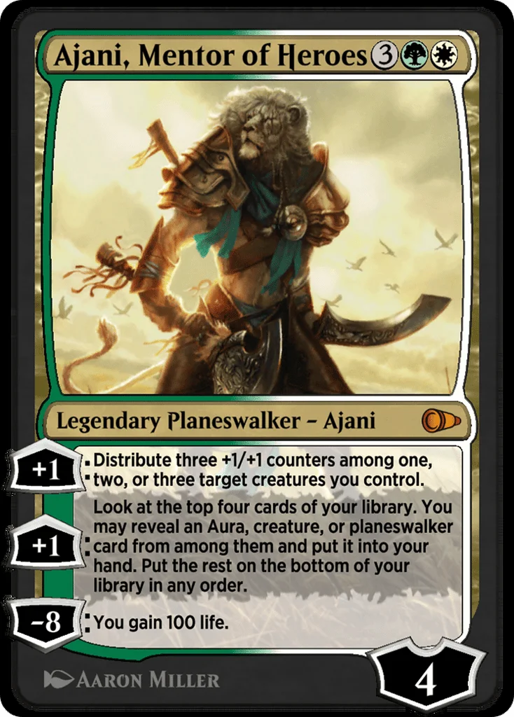 Ajani, Mentor of Heroes · Pioneer Masters