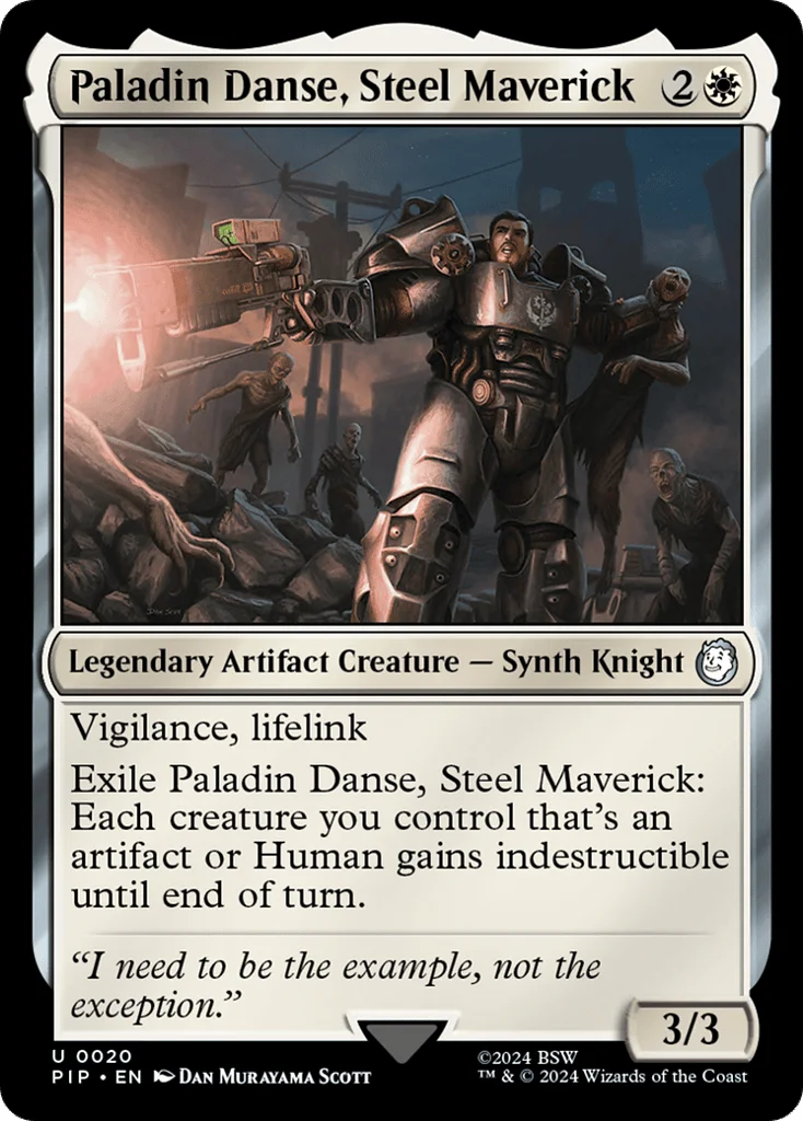 Paladin Danse, Steel Maverick · Fallout