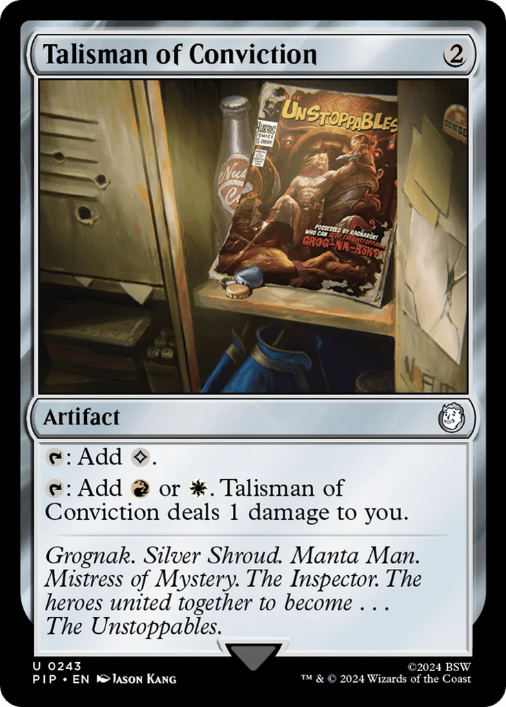 Talisman of Conviction · Fallout