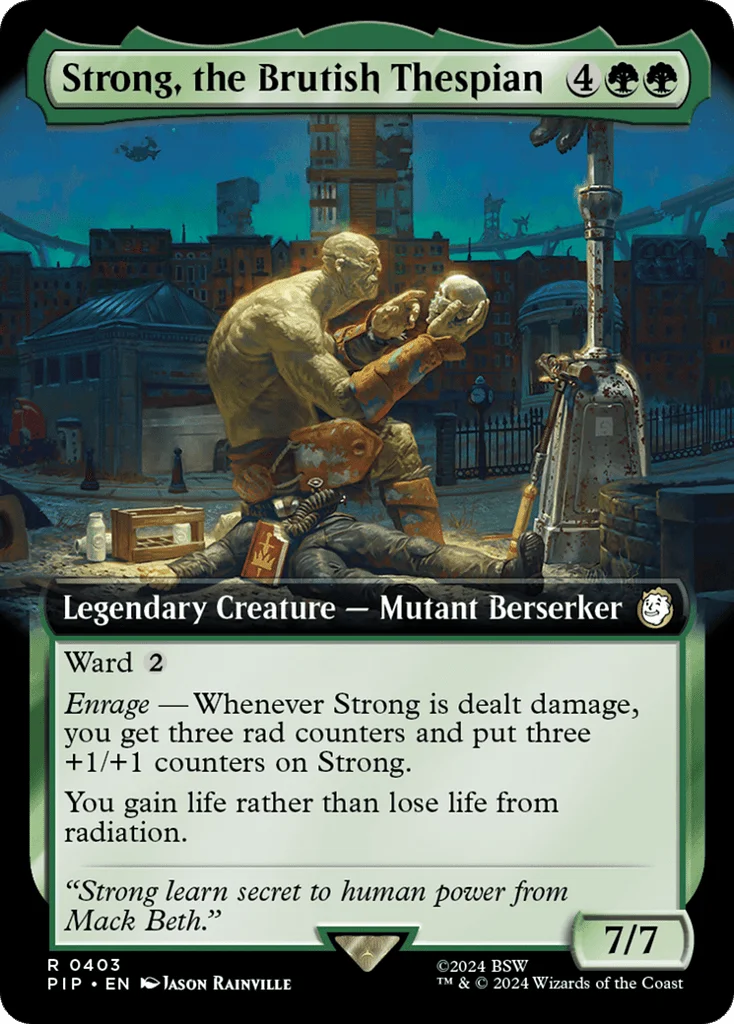 Strong, the Brutish Thespian · Fallout