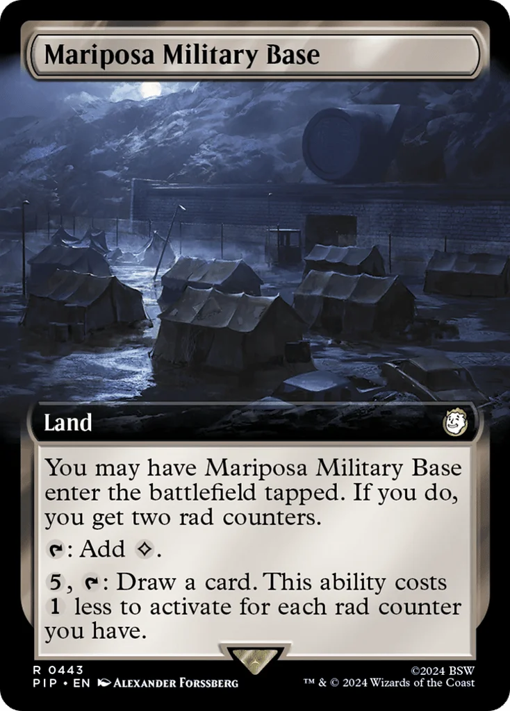 Mariposa Military Base · Fallout