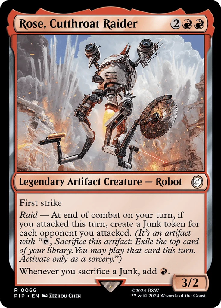 Rose, Cutthroat Raider · Fallout