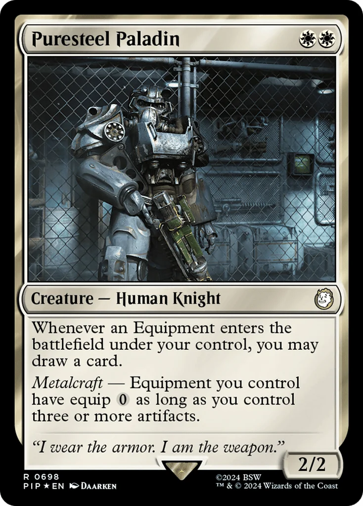 Puresteel Paladin · Fallout