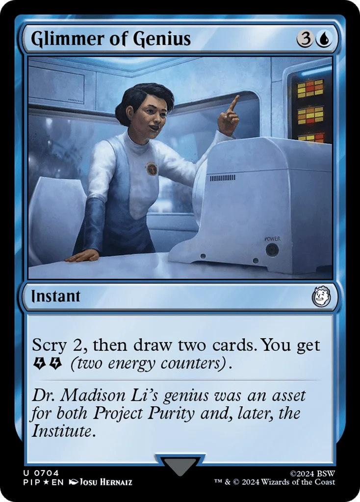 Glimmer of Genius · Fallout