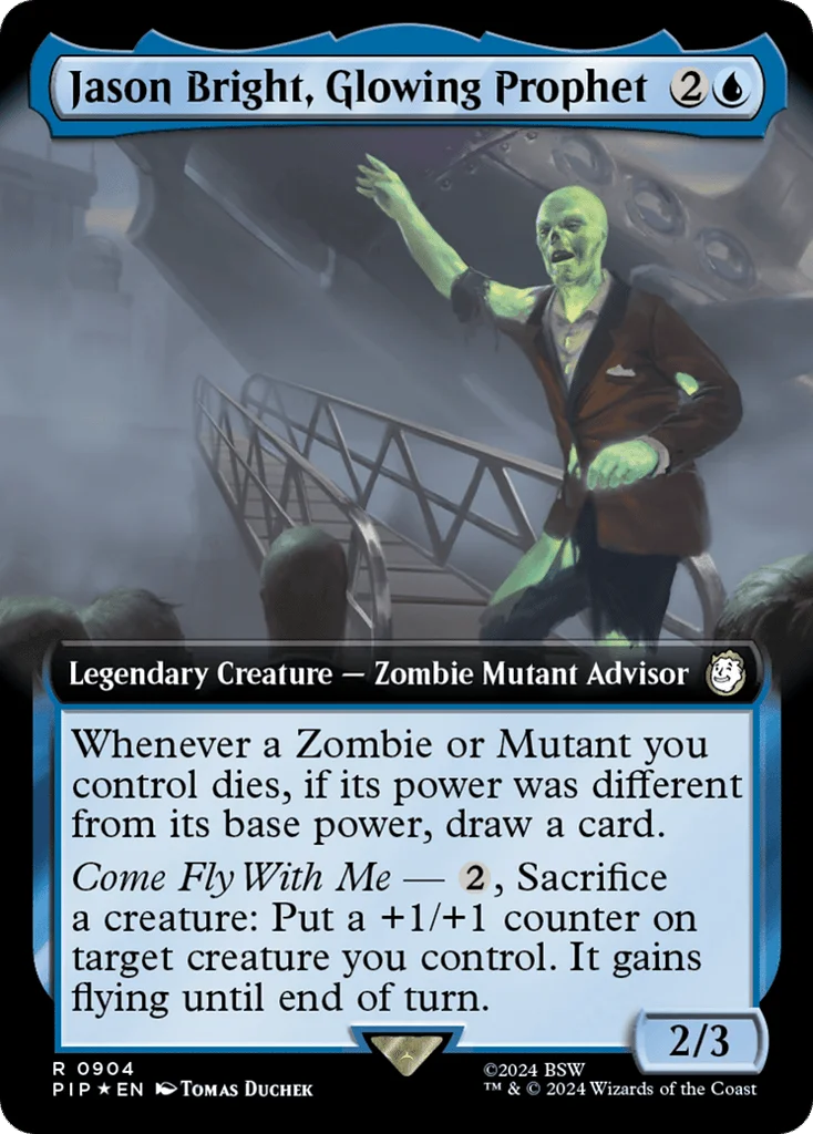 Jason Bright, Glowing Prophet · Fallout