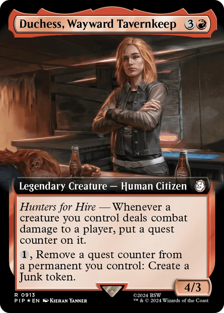 Duchess, Wayward Tavernkeep · Fallout