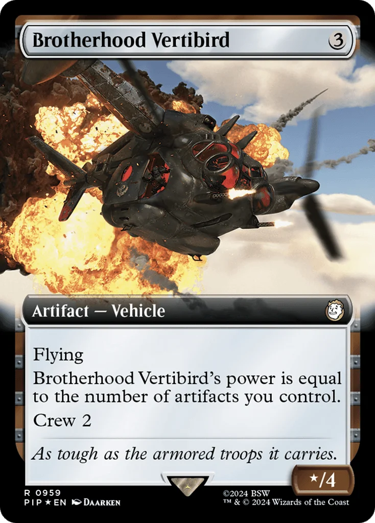 Brotherhood Vertibird · Fallout