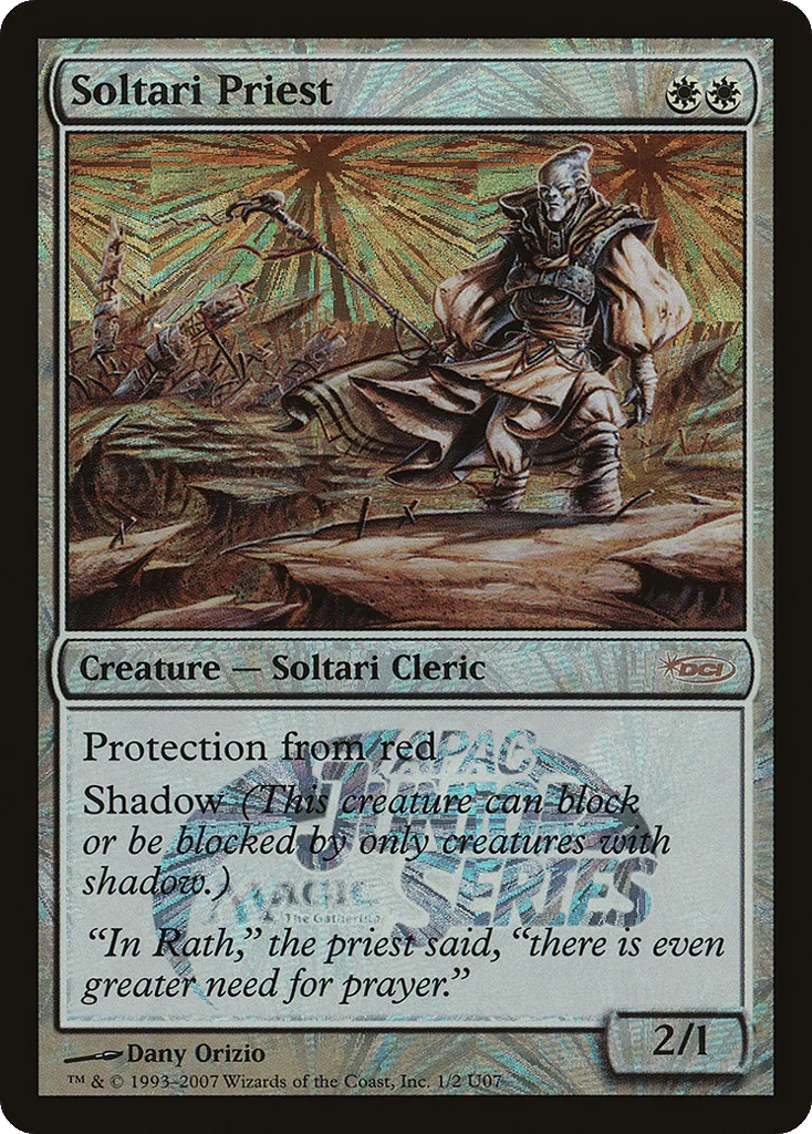 Soltari Priest · Junior APAC Series