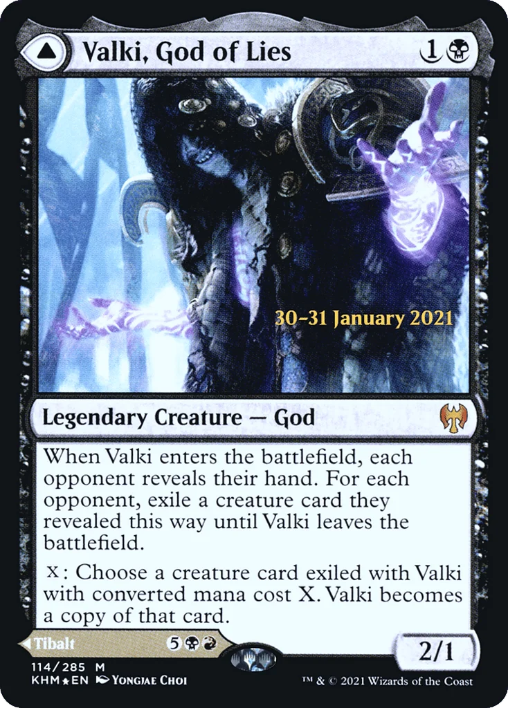 Valki, God of Lies // Tibalt, Cosmic Impostor · Kaldheim Promos
