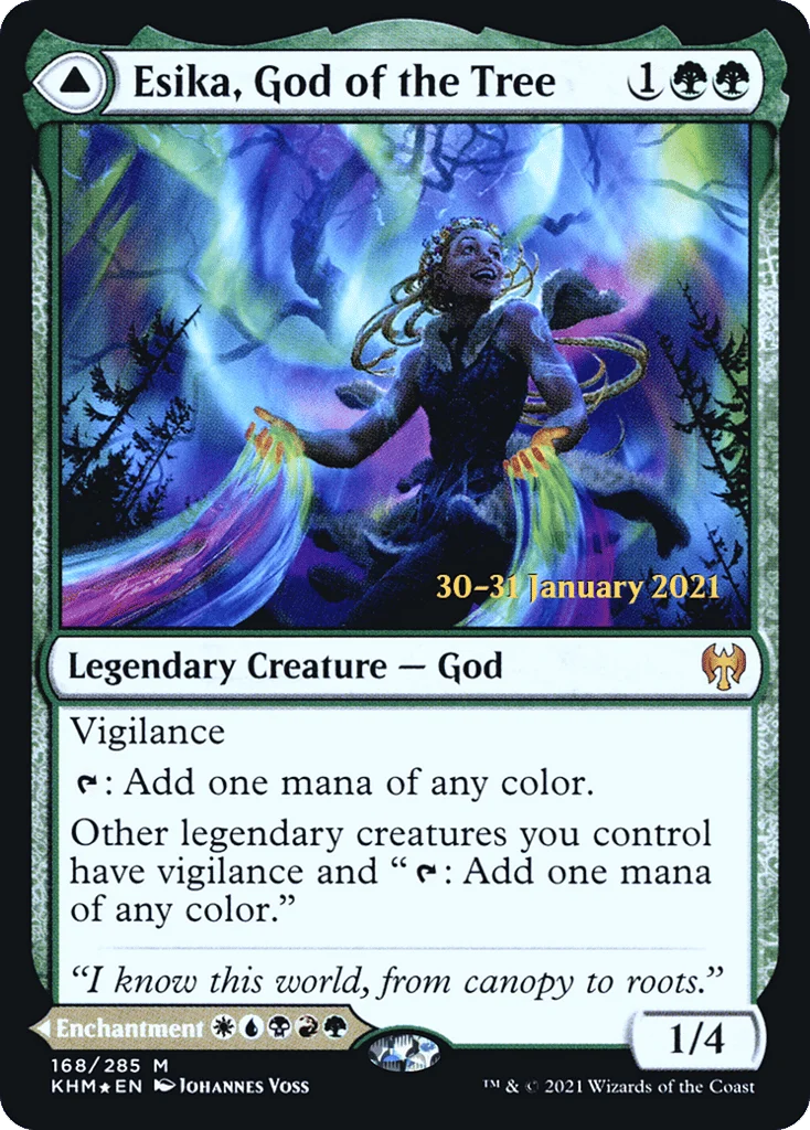 Esika, God of the Tree // The Prismatic Bridge · Kaldheim Promos