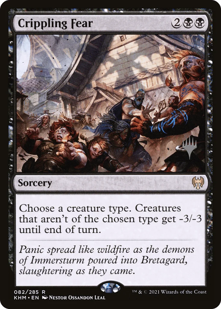 Crippling Fear · Kaldheim Promos