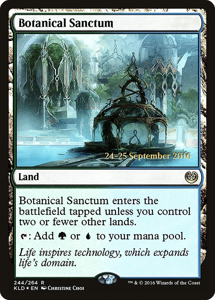 Botanical Sanctum · Kaladesh Promos