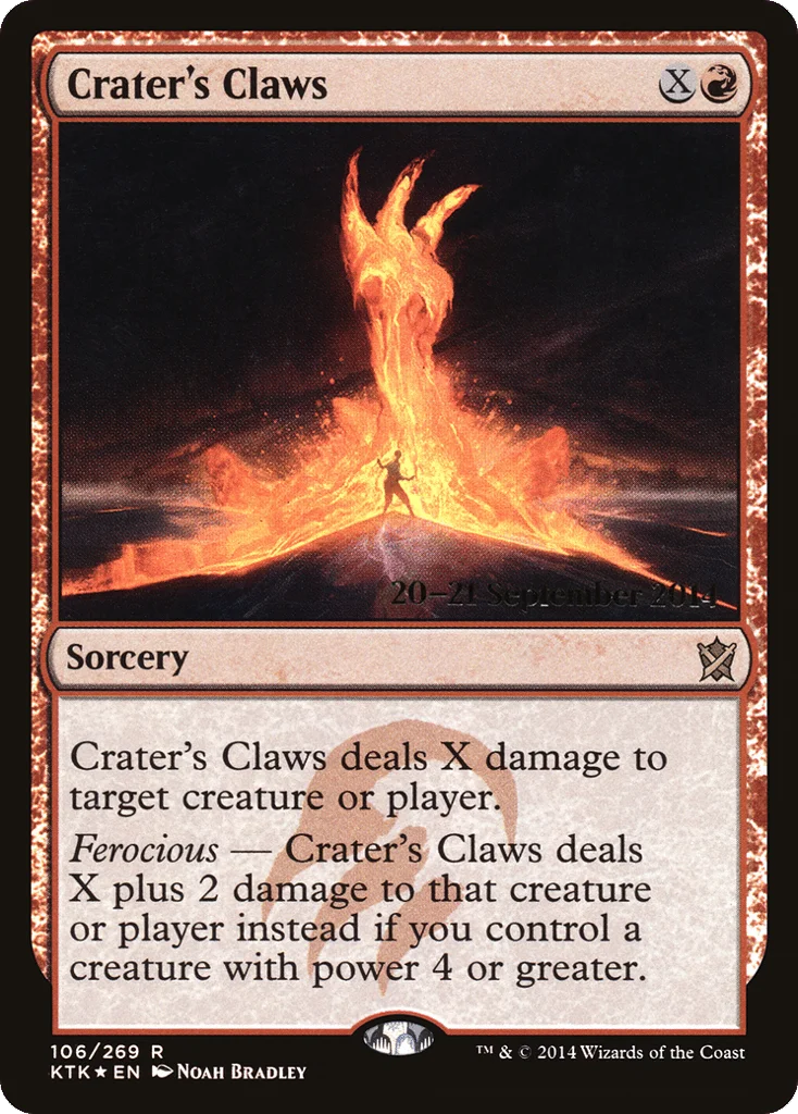Crater's Claws · Khans of Tarkir Promos