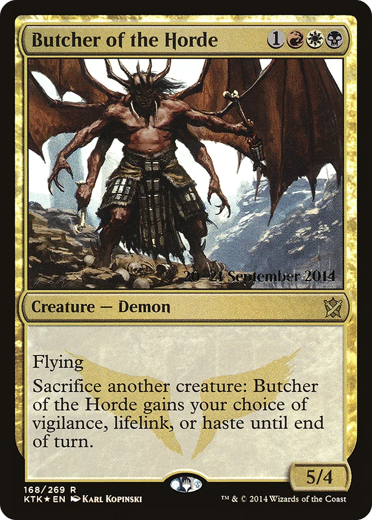 Butcher of the Horde · Khans of Tarkir Promos