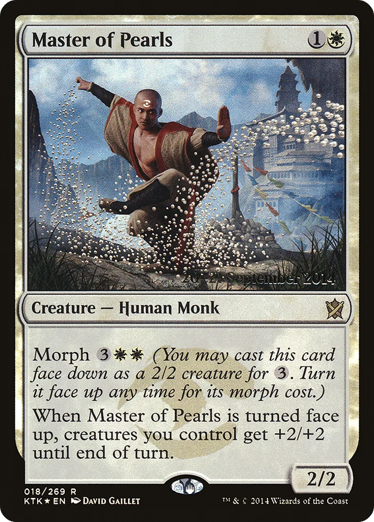 Master of Pearls · Khans of Tarkir Promos