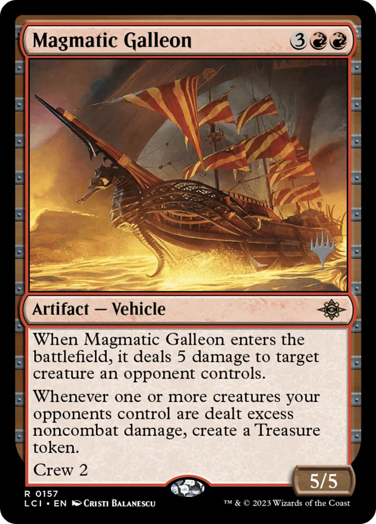 Magmatic Galleon · The Lost Caverns of Ixalan Promos
