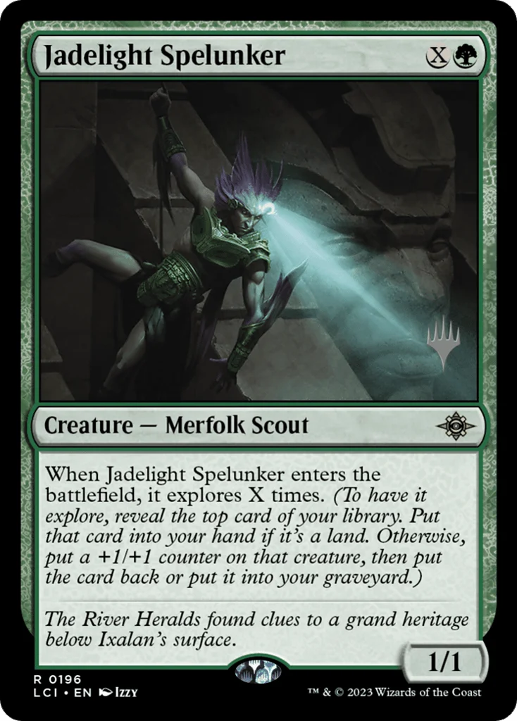 Jadelight Spelunker · The Lost Caverns of Ixalan Promos