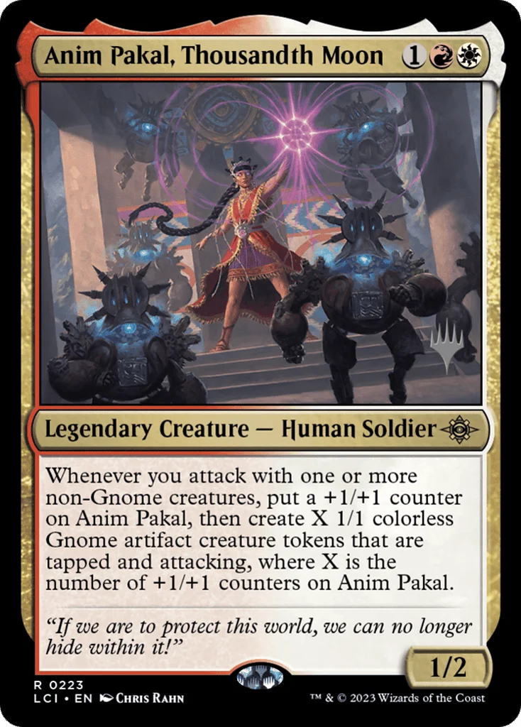 Anim Pakal, Thousandth Moon · The Lost Caverns of Ixalan Promos