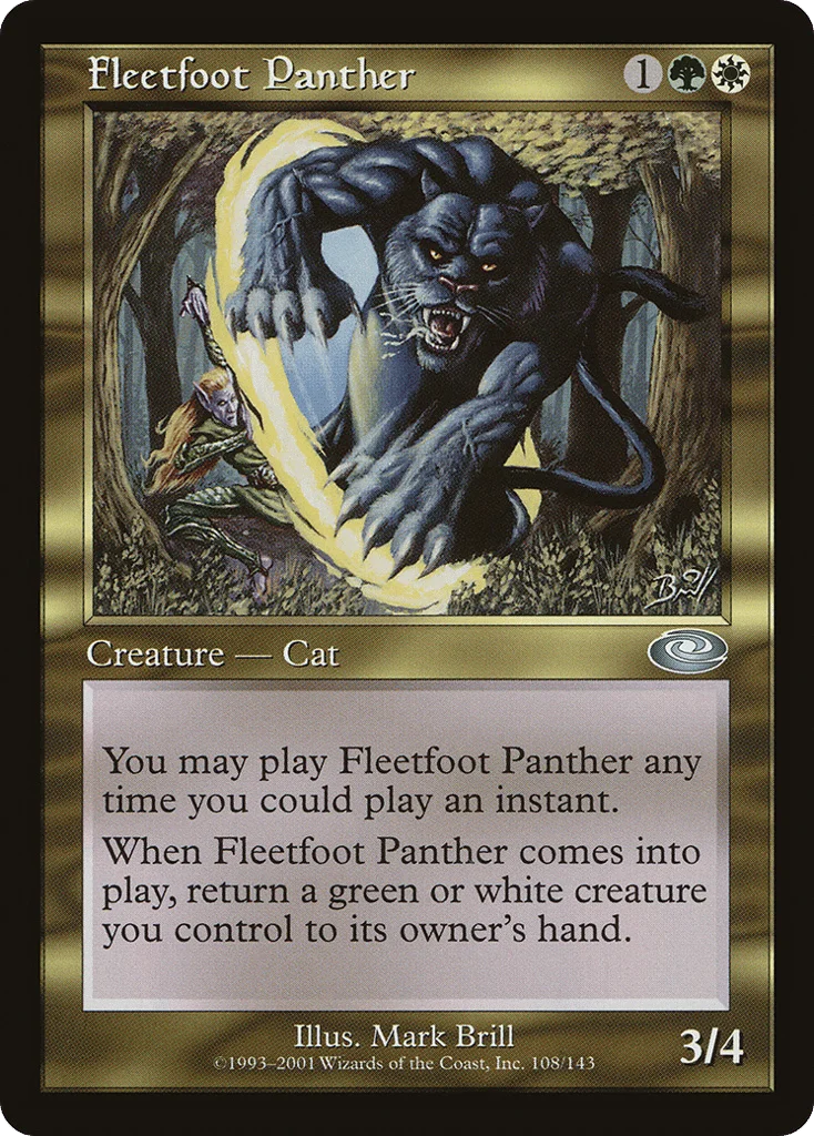 Fleetfoot Panther · Planeshift