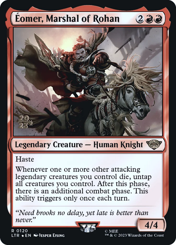 Éomer, Marshal of Rohan · Tales of Middle-earth Promos