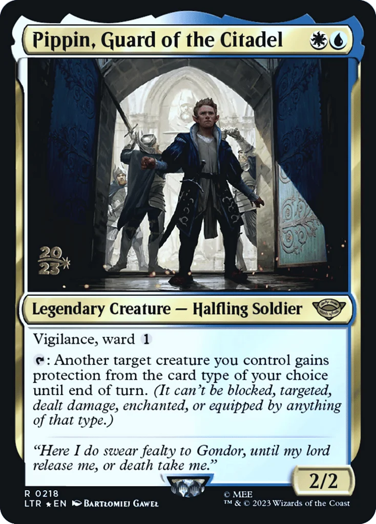 Pippin, Guard of the Citadel · Tales of Middle-earth Promos