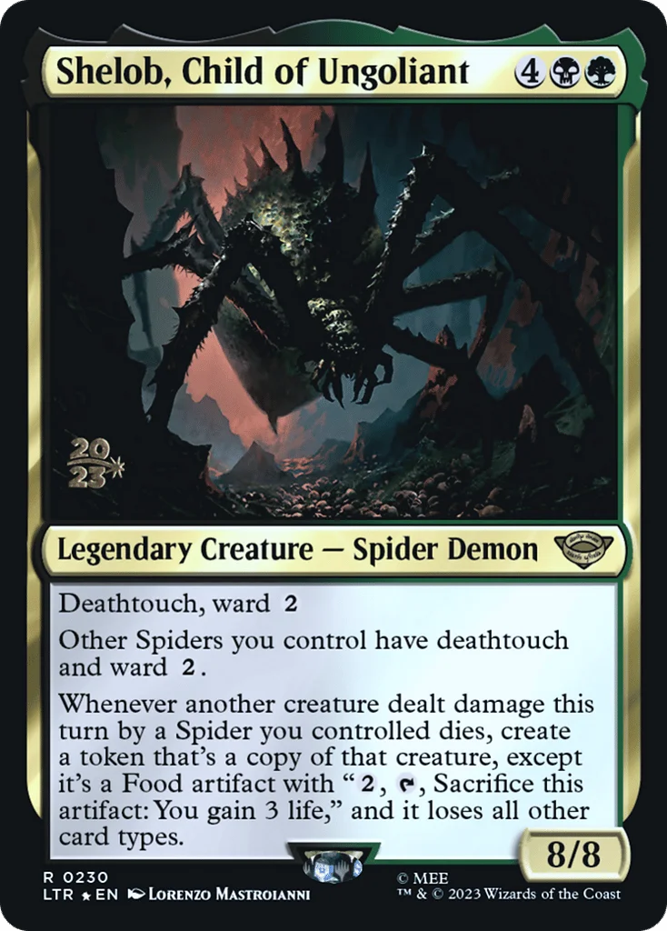 Shelob, Child of Ungoliant · Tales of Middle-earth Promos