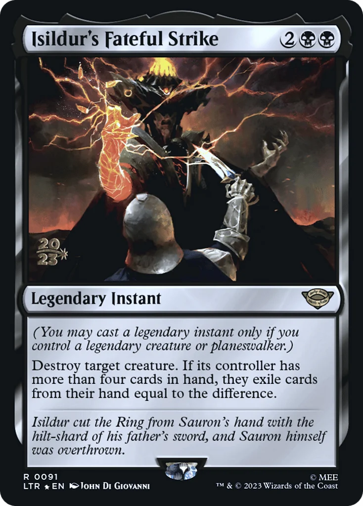 Isildur's Fateful Strike · Tales of Middle-earth Promos