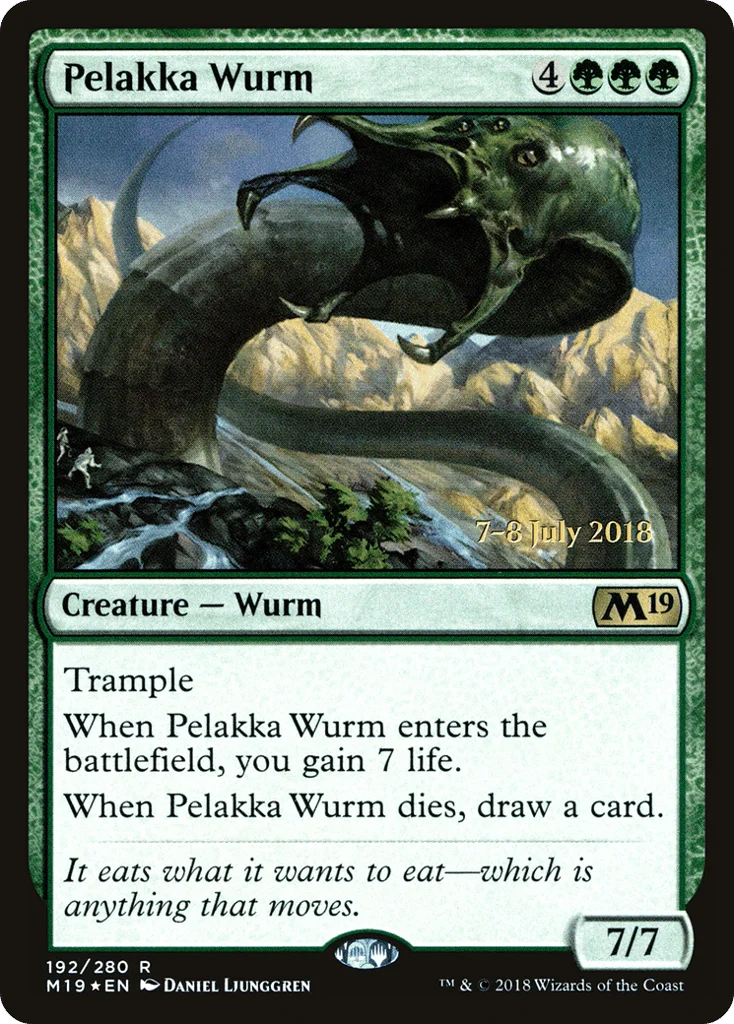 Pelakka Wurm · Core Set 2019 Promos