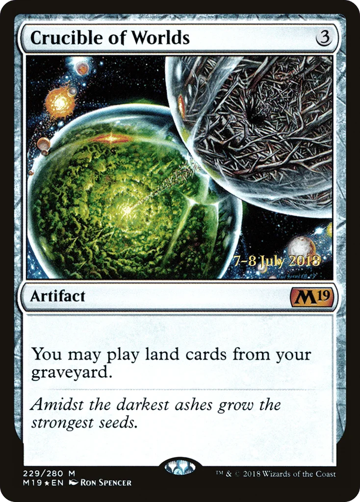 Crucible of Worlds · Core Set 2019 Promos