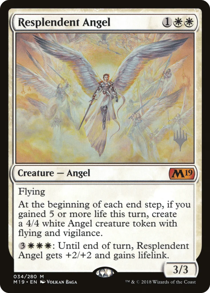 Resplendent Angel · Core Set 2019 Promos