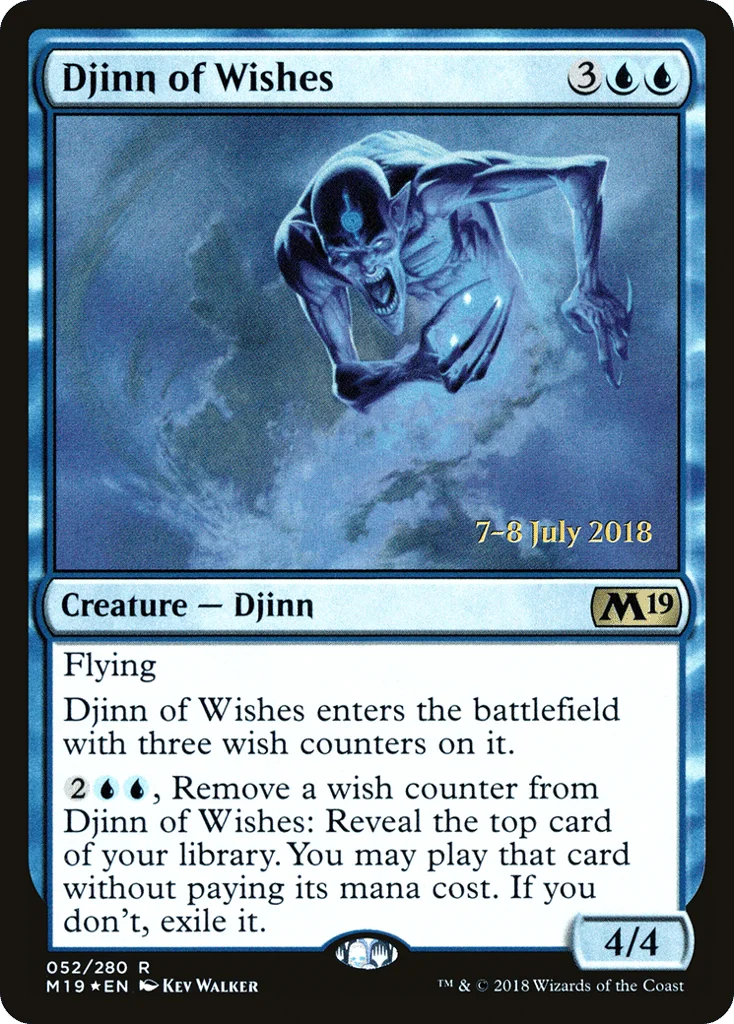 Djinn of Wishes · Core Set 2019 Promos