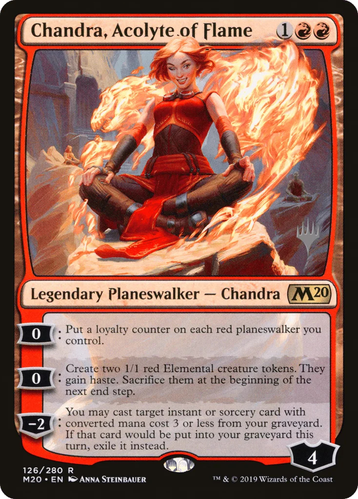 Chandra, Acolyte of Flame · Core Set 2020 Promos