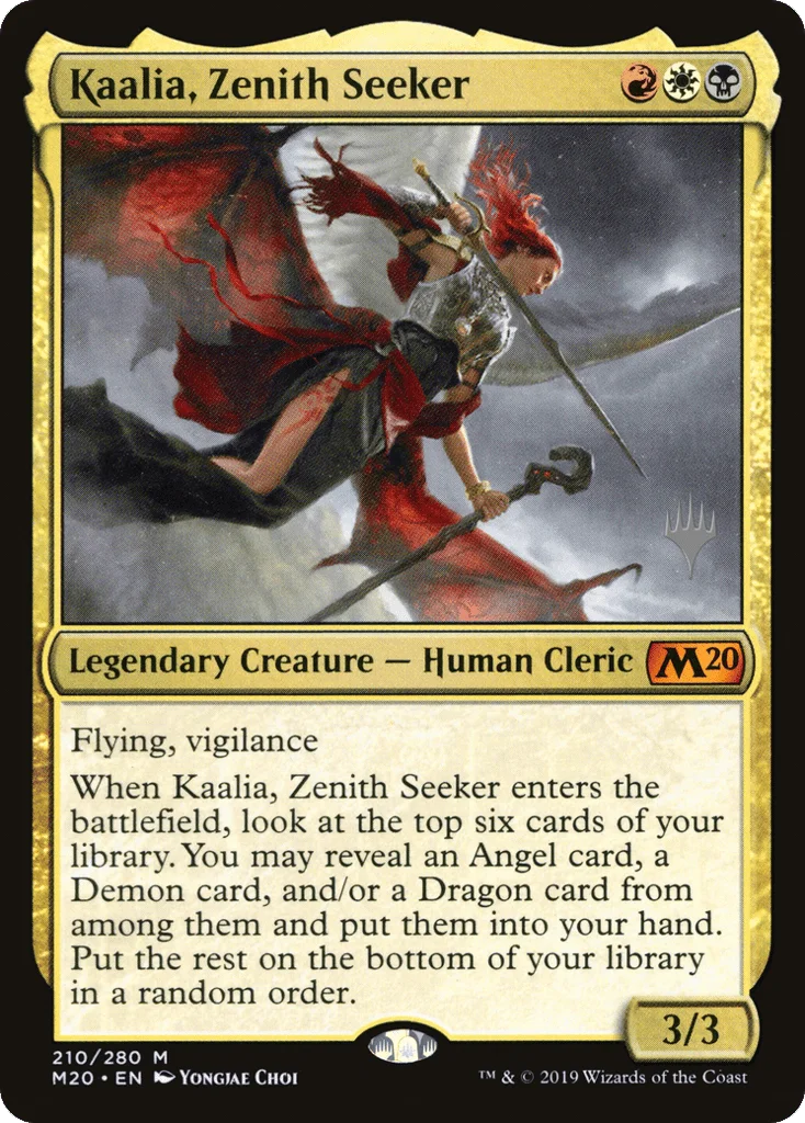 Kaalia, Zenith Seeker · Core Set 2020 Promos
