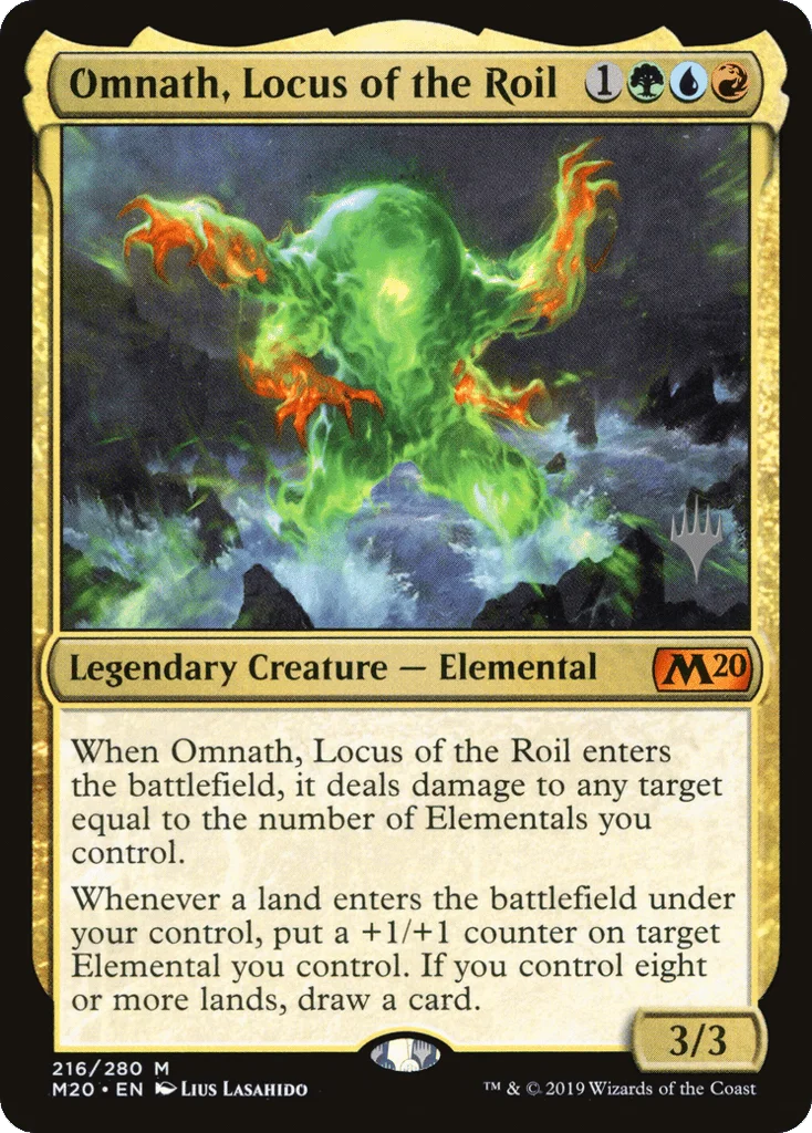 Omnath, Locus of the Roil · Core Set 2020 Promos