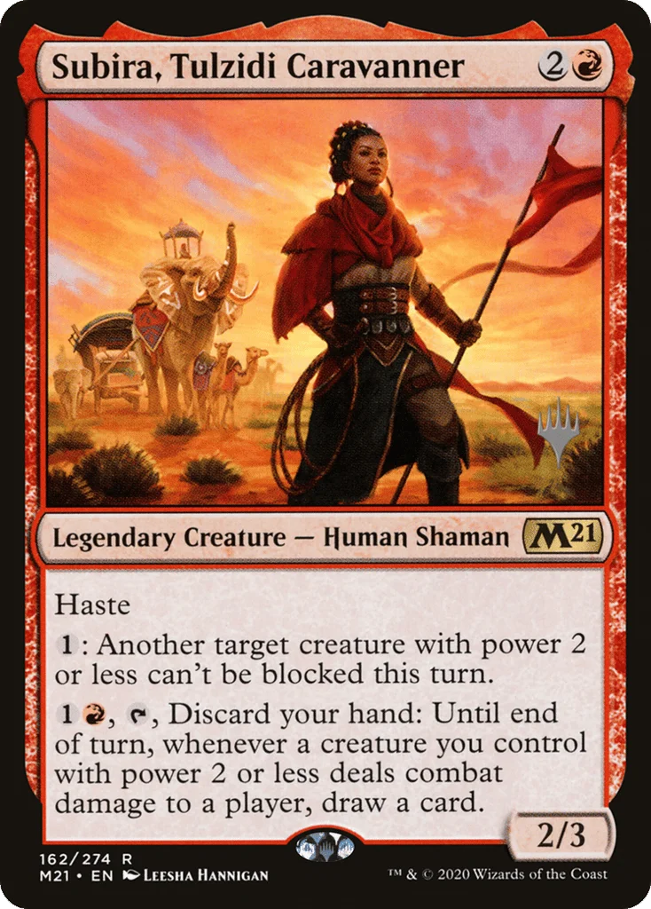 Subira, Tulzidi Caravanner · Core Set 2021 Promos