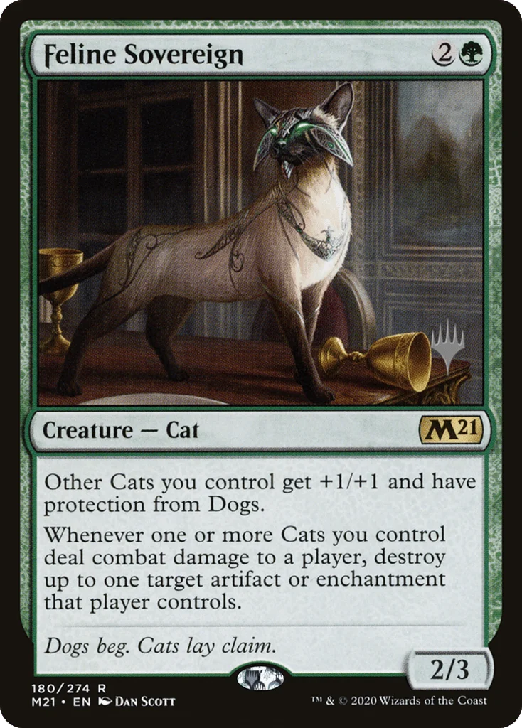 Feline Sovereign · Core Set 2021 Promos