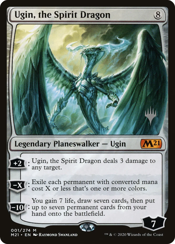Ugin, the Spirit Dragon · Core Set 2021 Promos