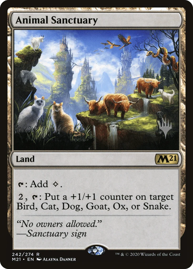 Animal Sanctuary · Core Set 2021 Promos