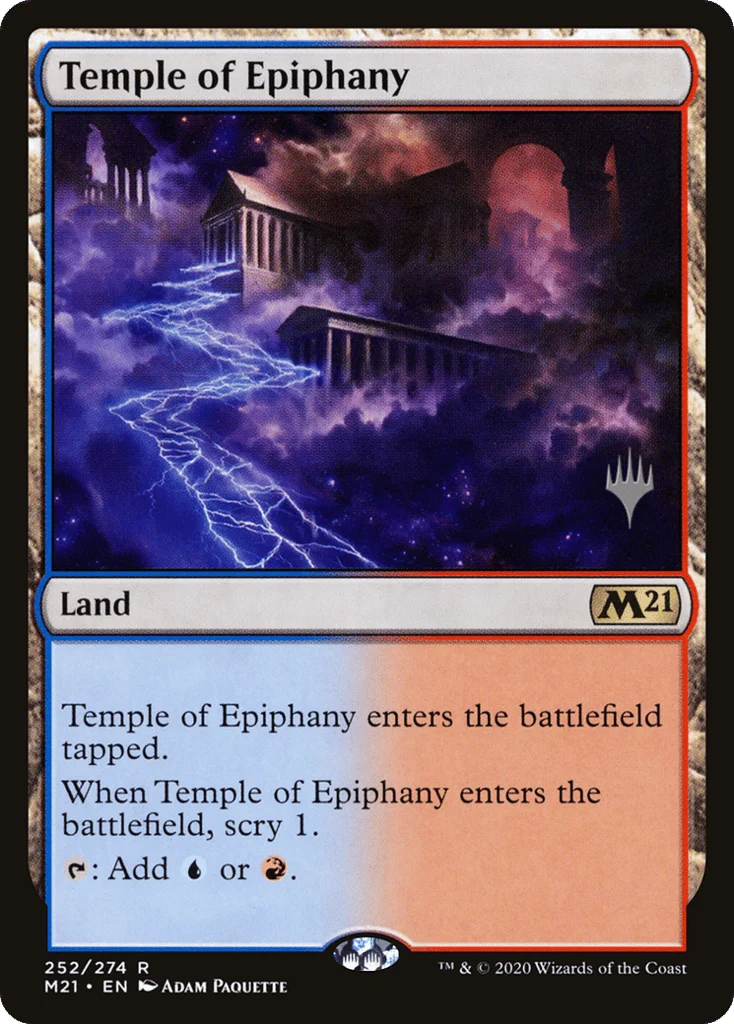 Temple of Epiphany · Core Set 2021 Promos
