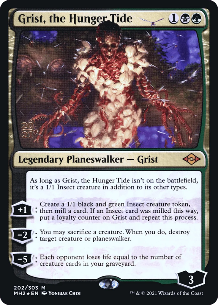 Grist, the Hunger Tide · Modern Horizons 2 Promos