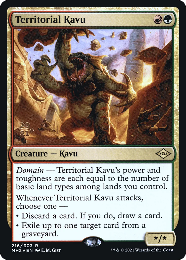 Territorial Kavu · Modern Horizons 2 Promos