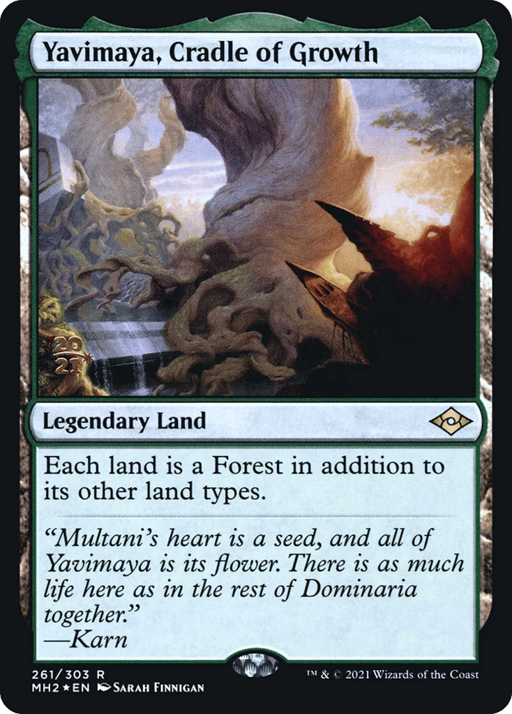 Yavimaya, Cradle of Growth · Modern Horizons 2 Promos
