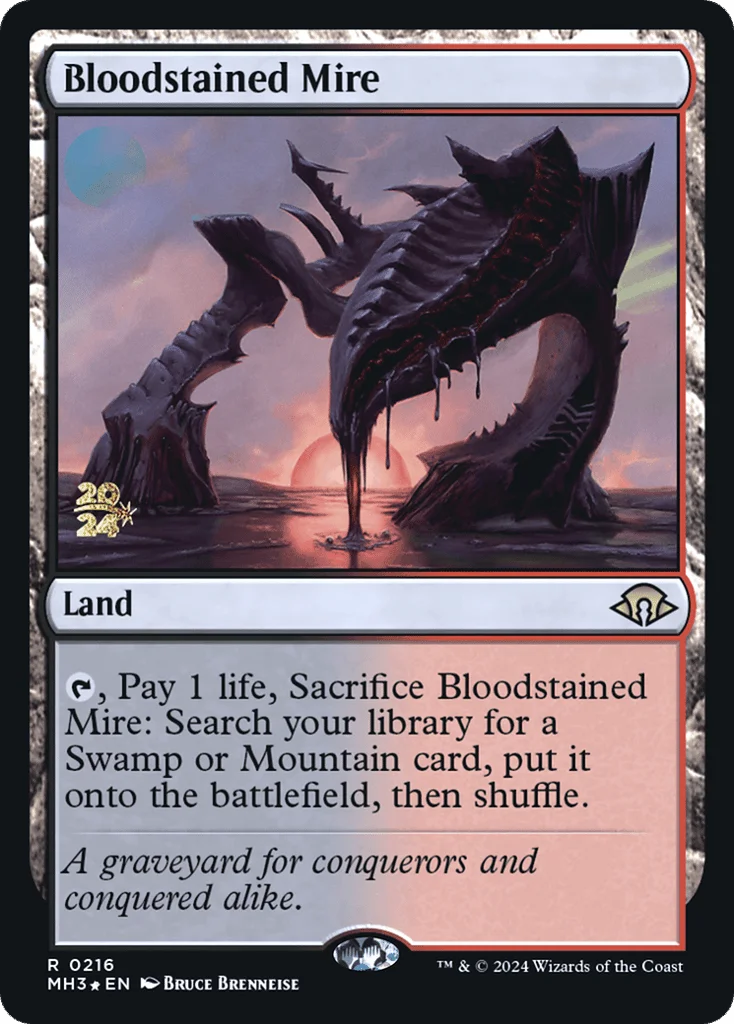 Bloodstained Mire · Modern Horizons 3 Promos